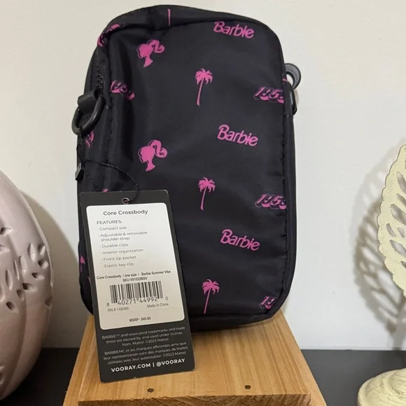 Barbie Black and Pink Crossbody Bag - Picture 2 of 4